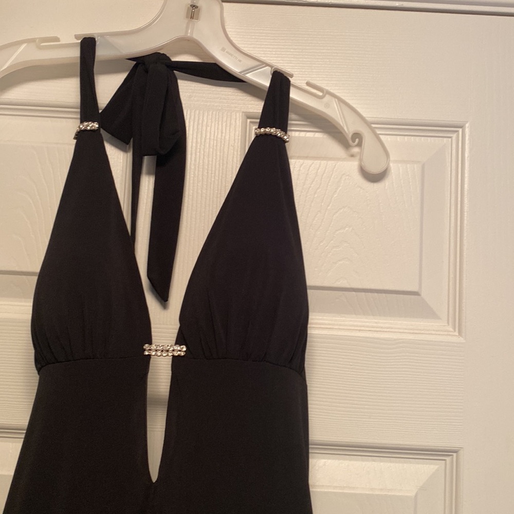 Brand New Blondie Nites, bought from David’s Bridal Black floor length gown… - Picture 3 of 5